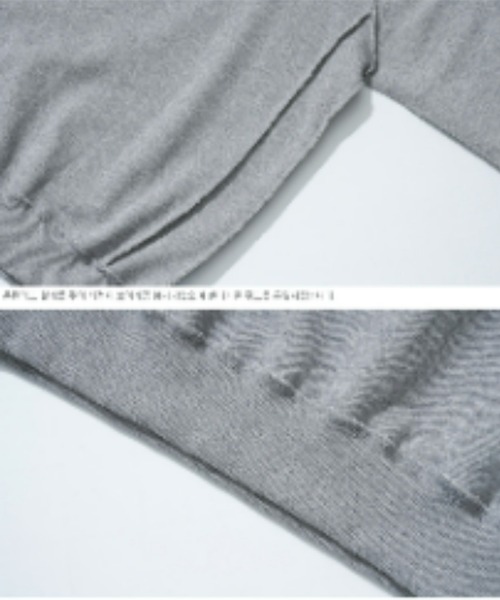 WV PROJECT(ダブリューブイプロジェクト)の「WV PROJECT(ダブリューブイプロジェクト) /EASY REVERSIBLE SWEATSHIRT/リバーシブル クルーネックスウェット(スウェット・レディース・ブラック/グレー/オートミール・S/M/L)」の12枚目の写真