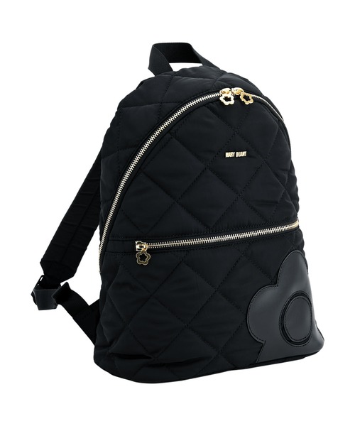 MARY QUANT(マリークワント)の「クラシカルキルトデイジー リュック(バックパック/リュック・レディース・ベージュ/ブラック・FREE)」の2枚目の写真