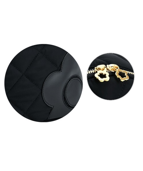 MARY QUANT(マリークワント)の「クラシカルキルトデイジー リュック(バックパック/リュック・レディース・ベージュ/ブラック・FREE)」の19枚目の写真