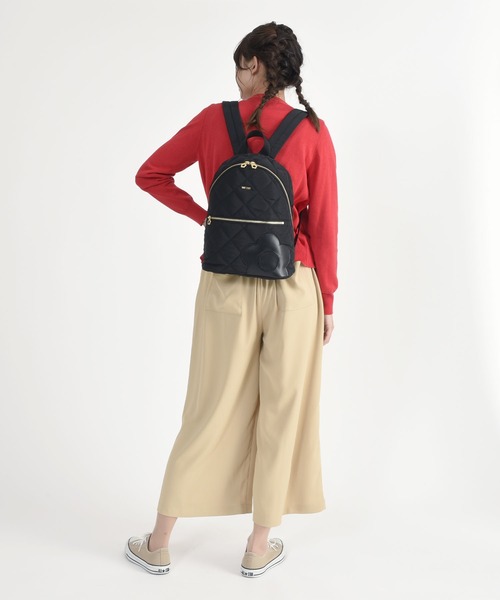 MARY QUANT(マリークワント)の「クラシカルキルトデイジー リュック(バックパック/リュック・レディース・ベージュ/ブラック・FREE)」の13枚目の写真
