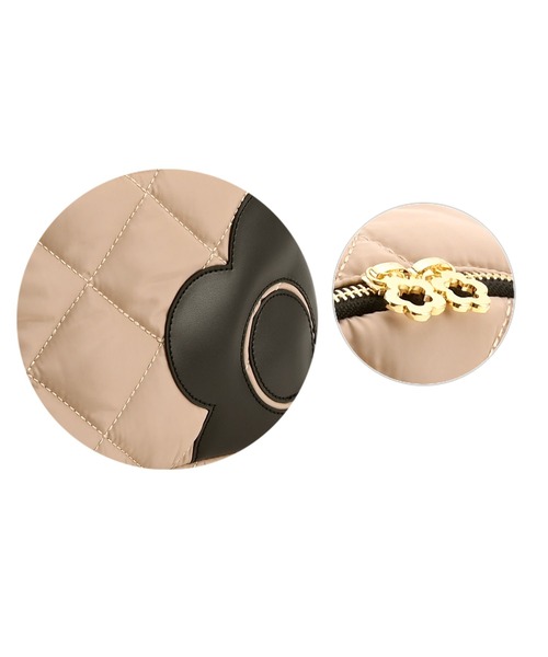 MARY QUANT(マリークワント)の「クラシカルキルトデイジー リュック(バックパック/リュック・レディース・ベージュ/ブラック・FREE)」の18枚目の写真