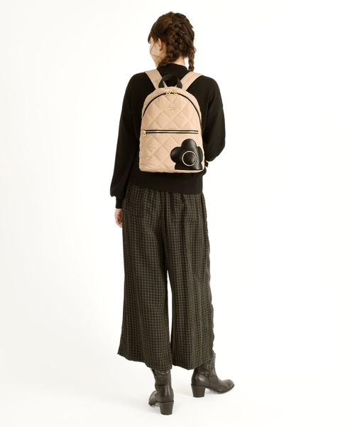 MARY QUANT(マリークワント)の「クラシカルキルトデイジー リュック(バックパック/リュック・レディース・ベージュ/ブラック・FREE)」の20枚目の写真