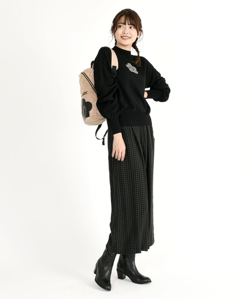 MARY QUANT(マリークワント)の「クラシカルキルトデイジー リュック(バックパック/リュック・レディース・ベージュ/ブラック・FREE)」の16枚目の写真