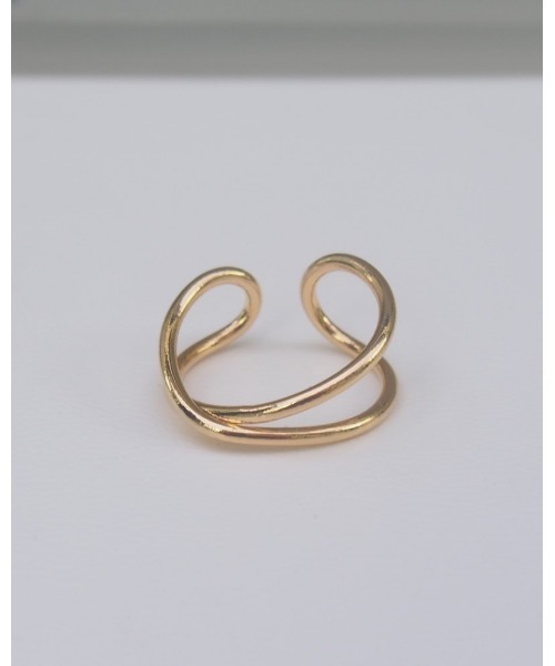 SALON(サロン)の「【日本製】カーブリング(リング・レディース・シルバー/シルバー系その他2/ゴールド/ゴールド系その他/シルバー系その他/ゴールド系その他2・13号)」の8枚目の写真