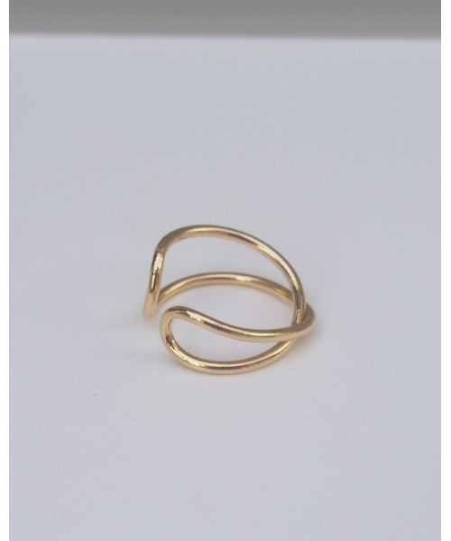 SALON(サロン)の「【日本製】カーブリング(リング・レディース・シルバー/シルバー系その他2/ゴールド/ゴールド系その他/シルバー系その他/ゴールド系その他2・13号)」の9枚目の写真
