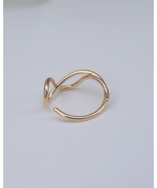 SALON(サロン)の「【日本製】カーブリング(リング・レディース・シルバー/シルバー系その他2/ゴールド/ゴールド系その他/シルバー系その他/ゴールド系その他2・13号)」の17枚目の写真