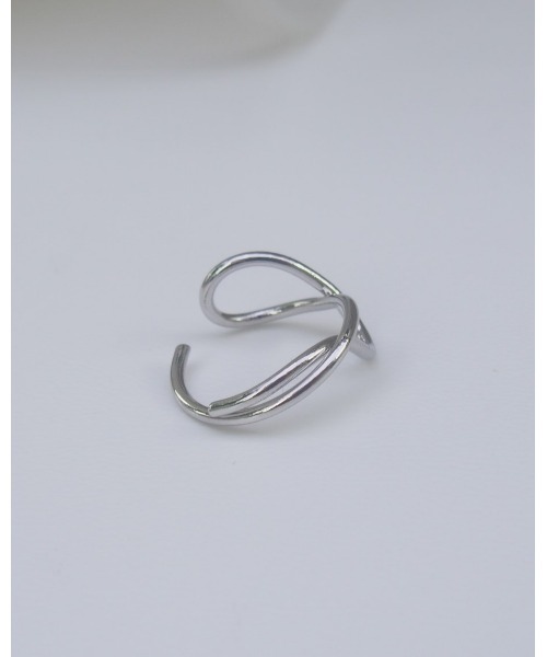 SALON(サロン)の「【日本製】カーブリング(リング・レディース・シルバー/シルバー系その他2/ゴールド/ゴールド系その他/シルバー系その他/ゴールド系その他2・13号)」の19枚目の写真