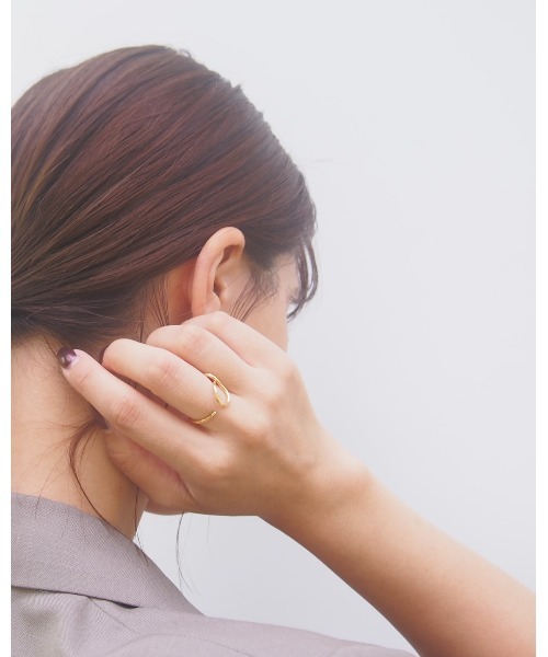 SALON(サロン)の「【日本製】カーブリング(リング・レディース・シルバー/シルバー系その他2/ゴールド/ゴールド系その他/シルバー系その他/ゴールド系その他2・13号)」の22枚目の写真