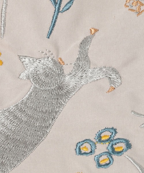 studio CLIP（スタディオクリップ）の「刺繍レッスントートバッグ[点と線模様製作所]（エコバッグ/サブバッグ・レディース・ブルー/ベージュ・FREE）」の16枚目の写真