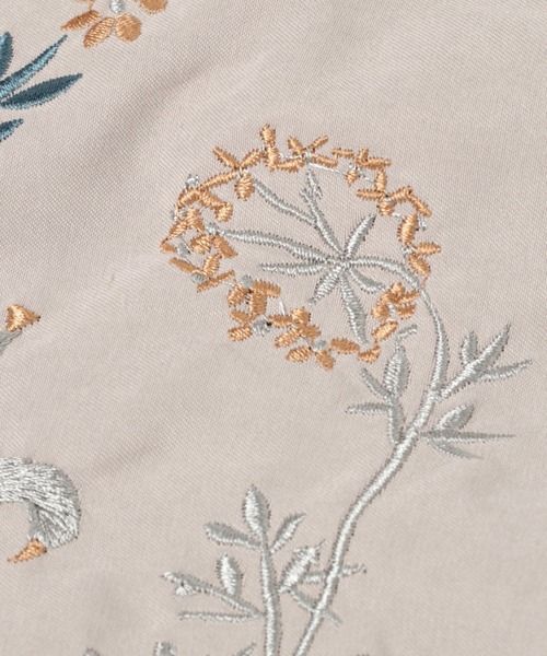 studio CLIP（スタディオクリップ）の「刺繍レッスントートバッグ[点と線模様製作所]（エコバッグ/サブバッグ・レディース・ブルー/ベージュ・FREE）」の22枚目の写真