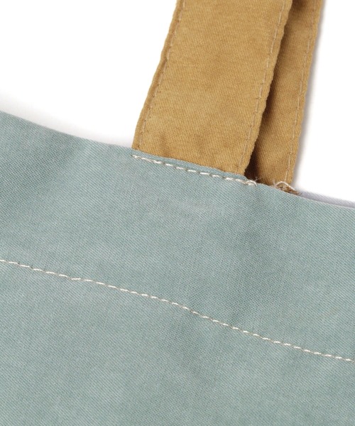 studio CLIP（スタディオクリップ）の「刺繍レッスントートバッグ[点と線模様製作所]（エコバッグ/サブバッグ・レディース・ブルー/ベージュ・FREE）」の14枚目の写真