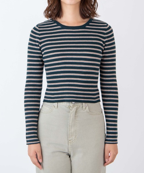 WEGO（ウィゴー）の「WEGO/コンパクトリブニット（ニット/セーター・レディース・その他4/その他2/その他3/ホワイト/ブラック/その他1/その他5・FREE）」の20枚目の写真