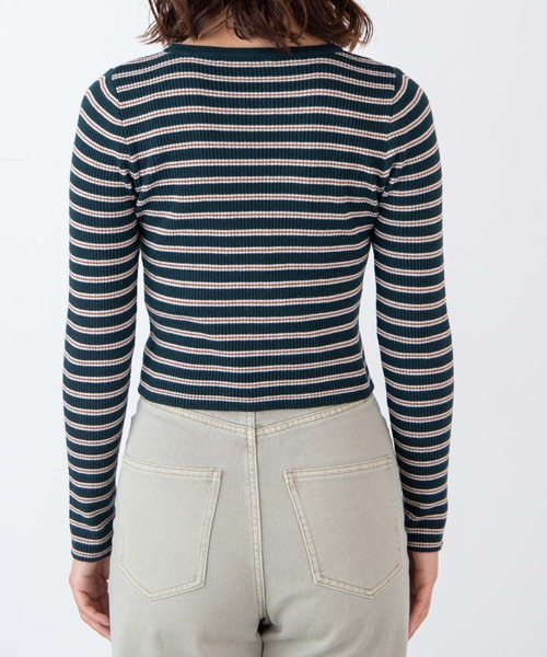 WEGO（ウィゴー）の「WEGO/コンパクトリブニット（ニット/セーター・レディース・その他4/その他2/その他3/ホワイト/ブラック/その他1/その他5・FREE）」の15枚目の写真