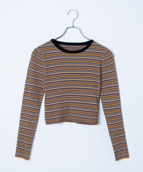 WEGO（ウィゴー）の「WEGO/コンパクトリブニット（ニット/セーター・レディース・その他4/その他2/その他3/ホワイト/ブラック/その他1/その他5・FREE）」の21枚目の写真