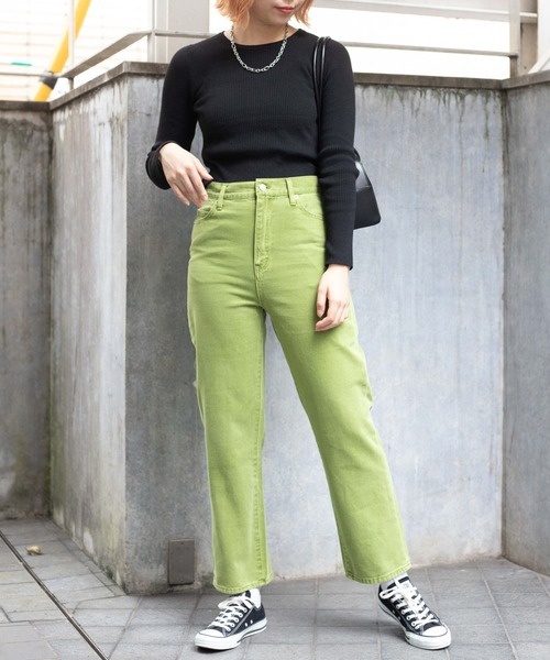 WEGO（ウィゴー）の「WEGO/コンパクトリブニット（ニット/セーター・レディース・その他4/その他2/その他3/ホワイト/ブラック/その他1/その他5・FREE）」の17枚目の写真