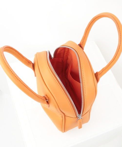 Heather(ヘザー)の「ダイケイミニボストン 256758(ボストンバッグ・レディース・ブラック/グリーン/オレンジ・ONE SIZE)」の6枚目の写真