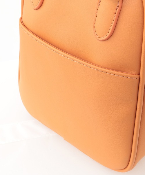 Heather(ヘザー)の「ダイケイミニボストン 256758(ボストンバッグ・レディース・ブラック/グリーン/オレンジ・ONE SIZE)」の5枚目の写真