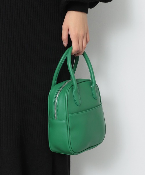 Heather(ヘザー)の「ダイケイミニボストン 256758(ボストンバッグ・レディース・ブラック/グリーン/オレンジ・ONE SIZE)」の11枚目の写真