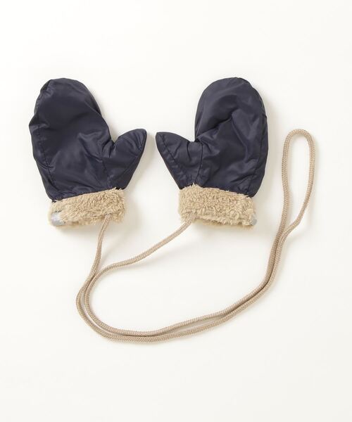 THE NORTH FACE(ザノースフェイス)の「ザ ノース フェイス THE NORTH FACE Baby Reversible Cozy Mitt (ベビーリバーシブルコージーミット)(その他・キッズ・ネイビー/ピンク・フリ-)」の2枚目の写真