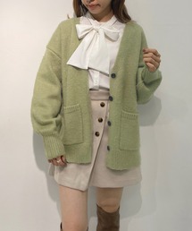 OLIVE des OLIVE | コスパ神！ふわふわが癒される。起毛Vネックカーディガン(カーディガン/ボレロ)