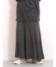 Ungrid | ニットフレアマキシスカート ( マーメイドスカート )(スカート)