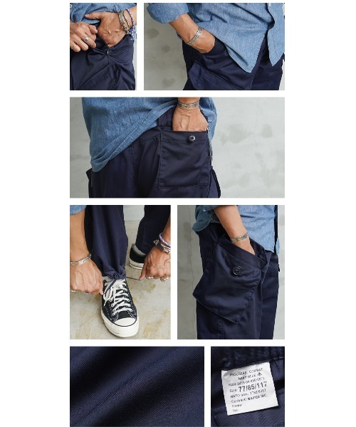 WAIPER.inc(ワイパーインク)の「新品 イギリス軍 ROYAL NAVY COMBAT カーゴパンツ スラントポケット WAIPER.inc WP89(カーゴパンツ・メンズ・ブラック/ネイビー/オリーブ/チャコールグレー・S/M/L/XL)」の10枚目の写真