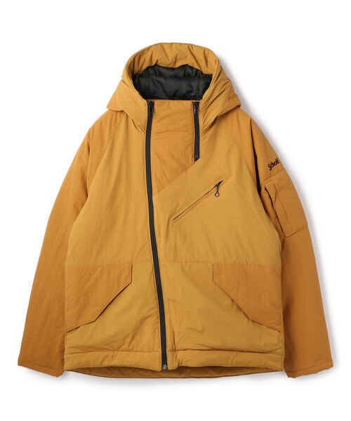 schott(ショット)の「Schott/ショット/2TONE CUSTOM ECWCS PADDING JACKET/2トーン カスタム パディング ジャケット(ブルゾン・メンズ・ブラック/タン・MEDIUM/LARGE/X-LARGE)」の2枚目の写真