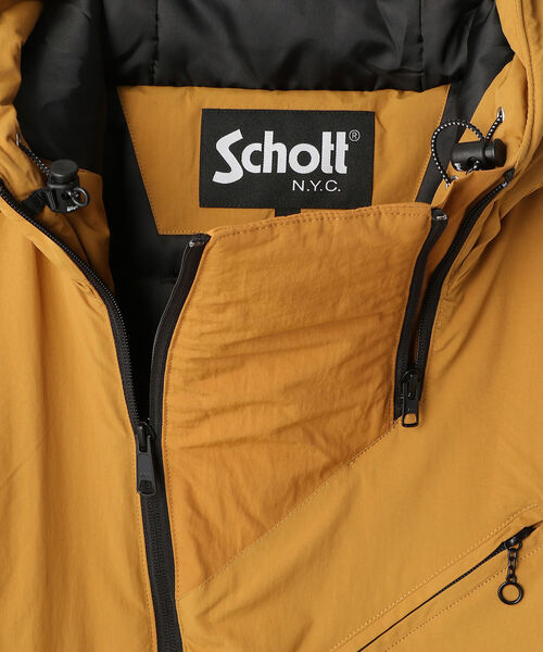 schott(ショット)の「Schott/ショット/2TONE CUSTOM ECWCS PADDING JACKET/2トーン カスタム パディング ジャケット(ブルゾン・メンズ・ブラック/タン・MEDIUM/LARGE/X-LARGE)」の10枚目の写真