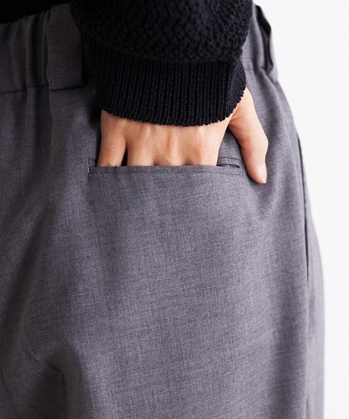 Blanc YM(ブランワイエム)の「Blanc YM ブランワイエム / Sumer Wool Wide Easy Pants スーパーウール ワイドイージーパンツ / BL-22S-SWWEP(スラックス・メンズ・ライトグレー/ブラウン/チャコールグレー・MEDIUM/SMALL)」の20枚目の写真