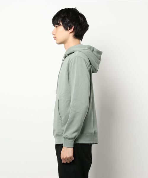 BACK NUMBER（バックナンバー）の「【BACK NUMBER】裏シャギーフードパーカー（パーカー・メンズ・グレー/ブルー/ブラック/ベージュ/ピンク/グリーン・L/M/S/XL）」の7枚目の写真