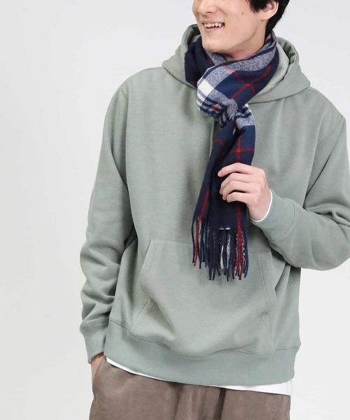 BACK NUMBER（バックナンバー）の「【BACK NUMBER】裏シャギーフードパーカー（パーカー・メンズ・グレー/ブルー/ブラック/ベージュ/ピンク/グリーン・L/M/S/XL）」の4枚目の写真