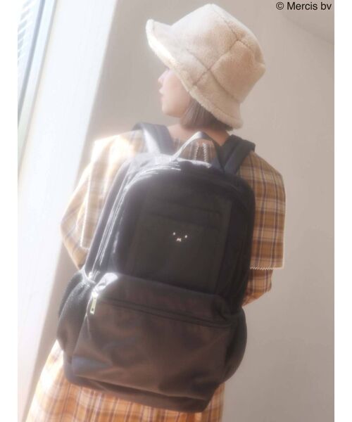 merry jenny（メリージェニー）の「miffyバックパック（バックパック/リュック・レディース・ブラック/オフホワイト・FREE）」の5枚目の写真