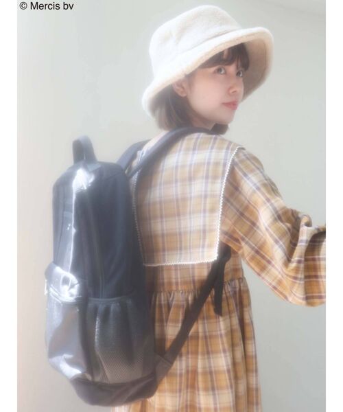 merry jenny（メリージェニー）の「miffyバックパック（バックパック/リュック・レディース・ブラック/オフホワイト・FREE）」の6枚目の写真