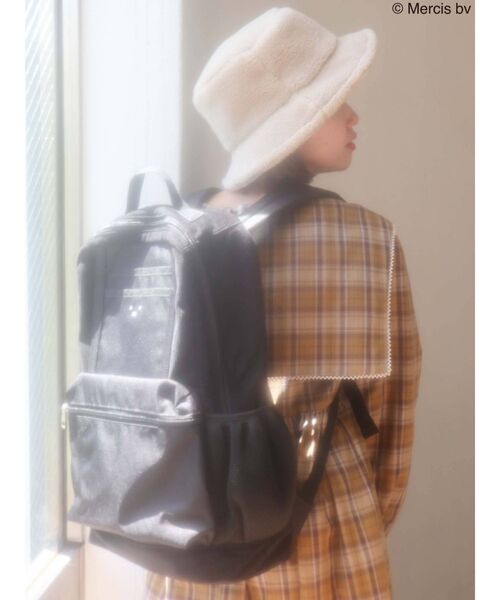 merry jenny（メリージェニー）の「miffyバックパック（バックパック/リュック・レディース・ブラック/オフホワイト・FREE）」の7枚目の写真