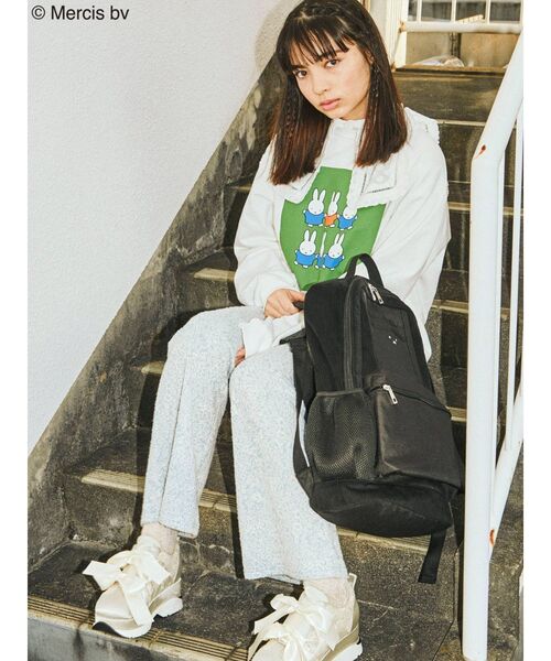 merry jenny（メリージェニー）の「miffyバックパック（バックパック/リュック・レディース・ブラック/オフホワイト・FREE）」の15枚目の写真