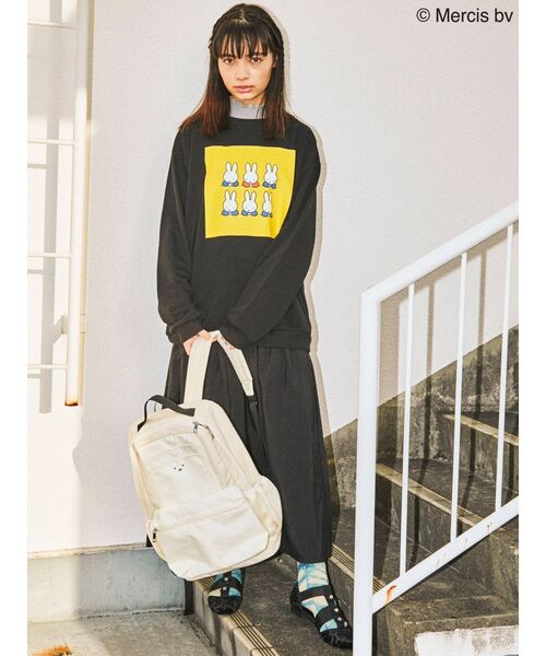 merry jenny（メリージェニー）の「miffyバックパック（バックパック/リュック・レディース・ブラック/オフホワイト・FREE）」の22枚目の写真