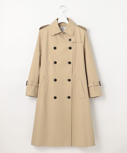 J.PRESS Ladies(J.プレス レディス)の「70/2ギャバベンタイル? トレンチコート(トレンチコート・レディース・ベージュ系・S/XS/XXS)」の19枚目の写真