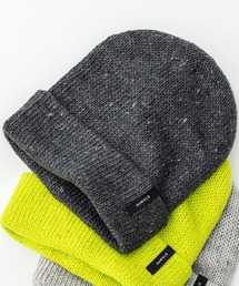 STAMPD/スタンプド Brick Logo Melange Beanie ビーニー ニット帽 ミックスニット ストリート