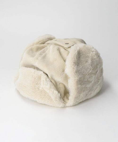 INFIELDER DESIGN（インフィールダーデザイン）の「＜INFIELDER DESIGN＞フライトキャップ（キャップ・レディース・ブラック/ナチュラル・FREE）」の12枚目の写真