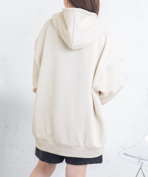 PairPair（ペアペア）の「カップル刺繍フーディー(ユニセックス