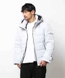 HIDEAWAYS NICOLE | フードプリント中綿ブルゾン(ブルゾン)