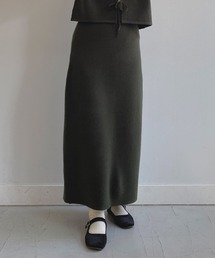 omom sot | ニットスカート Aライン omom sot(スカート)