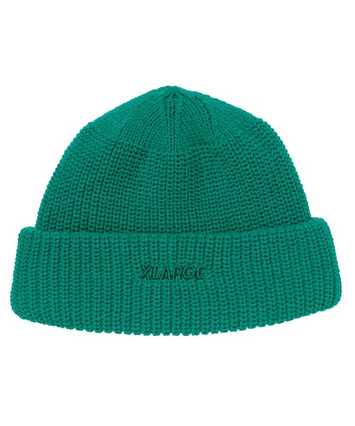 XLARGE（エクストララージ）の「LOGO SHORT LENGTH BEANIE（キャップ・メンズ・ブラック/イエロー/オレンジ/ブルー/グリーン・ONE SIZE）」の14枚目の写真