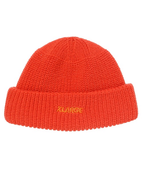 XLARGE（エクストララージ）の「LOGO SHORT LENGTH BEANIE（キャップ・メンズ・ブラック/イエロー/オレンジ/ブルー/グリーン・ONE SIZE）」の15枚目の写真