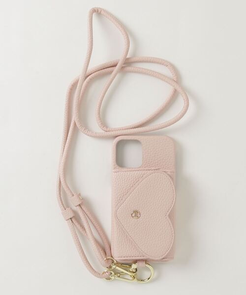 【セール】【IPHORIA アイフォリア】 アイフォンケース iPhone 12/12 Pro対応 Necklace Case for Apple iPhone 12/12 Pro - Heart Pocket（スマホケース/カバー）｜iphoria（アイフォリア）