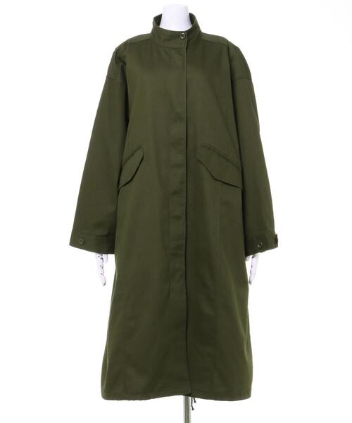 INGNI（イング）の「モッズコート（ミリタリージャケット・レディース・ブラック/ベージュ/カーキ・M）」の6枚目の写真