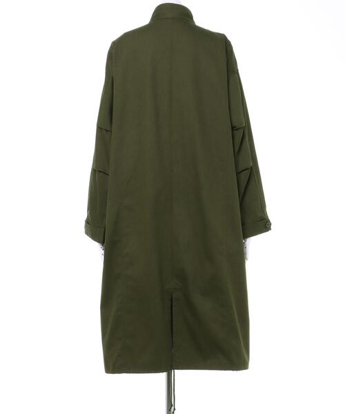 INGNI（イング）の「モッズコート（ミリタリージャケット・レディース・ブラック/ベージュ/カーキ・M）」の5枚目の写真