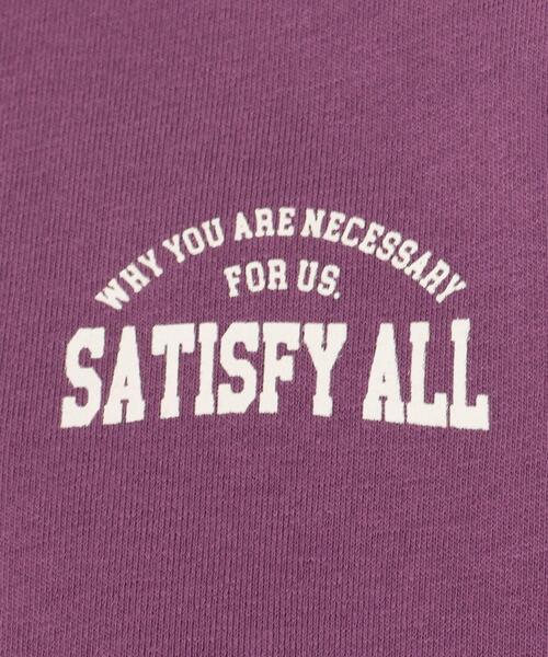 Cutie Blonde（キューティーブロンド）の「◆【S-L】後ろロゴスウェット（スウェット・レディース・ブラック/オフホワイト/パープル系・01/02/03）」の11枚目の写真