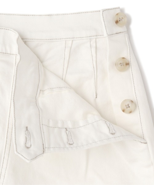 N.(N. Natural Beauty Basic)(エヌエヌナチュラルビューティーベーシック)の「【S Size Line】◆マリンボタンテーパードデニムパンツ(デニムパンツ・レディース・ホワイト/インディゴブルー・SMALL/MEDIUM)」の18枚目の写真