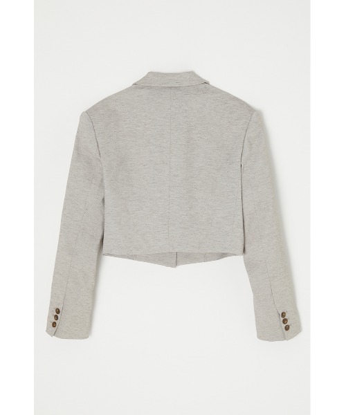 THROW by SLY(スローバイスライ)の「THROW MANNISH CROP TAILOR JK マニッシュ クロップ テイラー ジャケット(テーラードジャケット・レディース・ベージュ/ライトブラック・0/1)」の8枚目の写真
